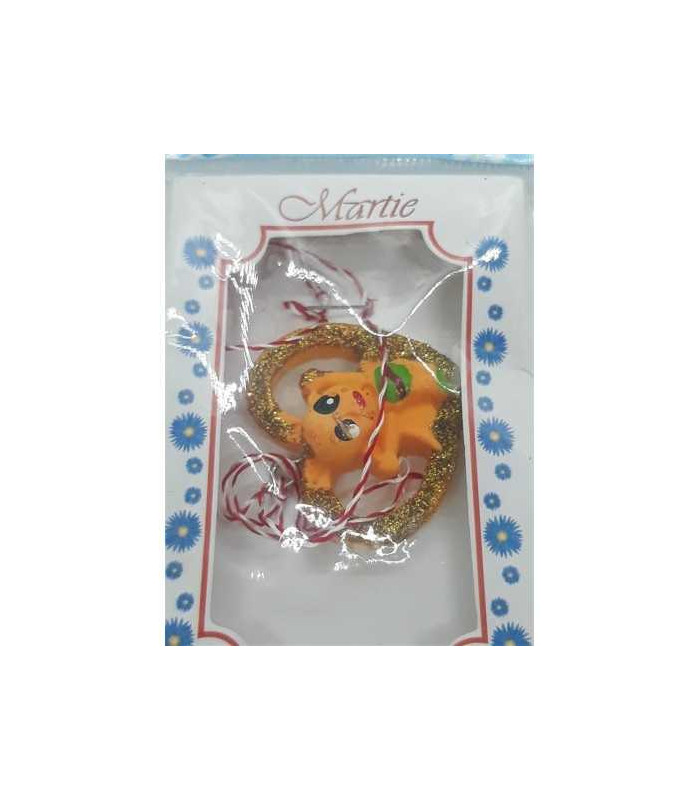 Martisor iepuras cu inimioara