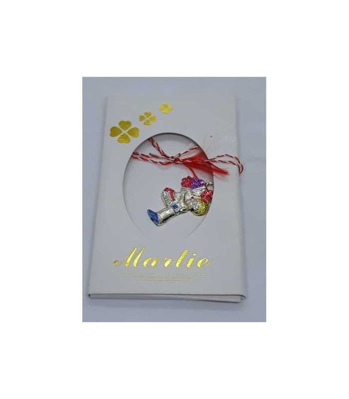 Martisor baietelul cu flori