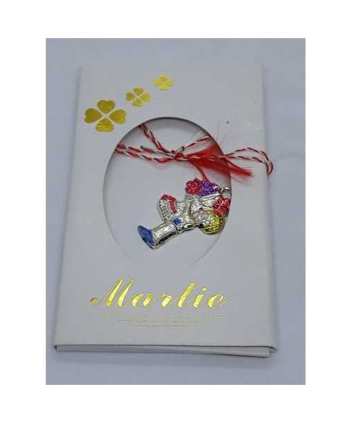 Martisor baietelul cu flori