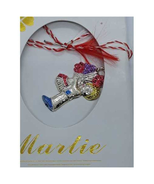 Martisor baietelul cu flori