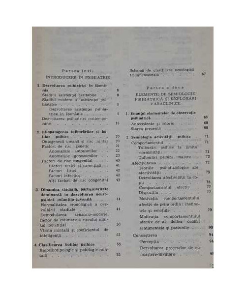 Psihiatrie, Petre Branzei, Aurelia Sirbu