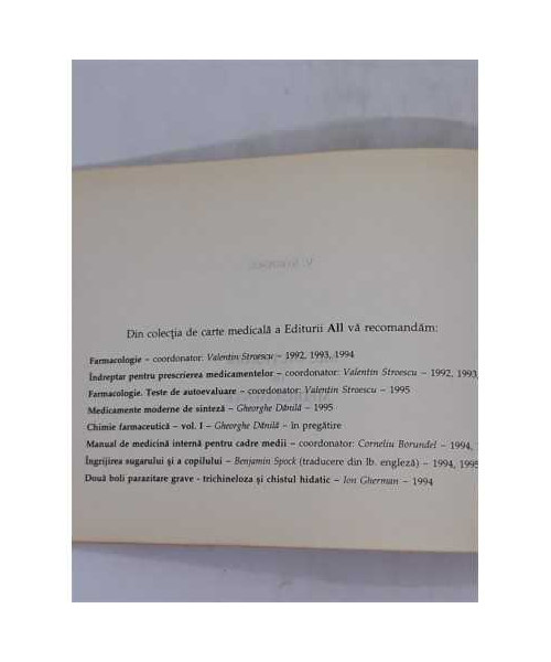 Mic Dictionar De Medicamente,  Valentin Stroescu