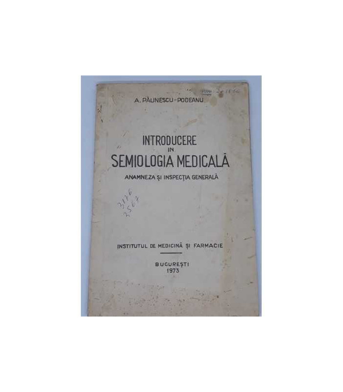 Introducere in Semiologia Medicala