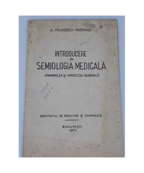 Introducere in Semiologia Medicala
