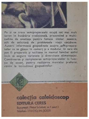 Semipreparatele in bucataria moderna 2