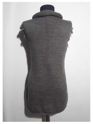 Rochita dama fara maneci cu guler Women Fashion 2