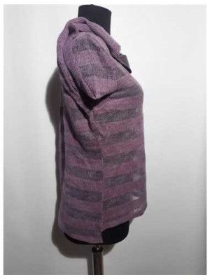 Pulover dama tricotat cu bentita si strasuri Lulyon 2