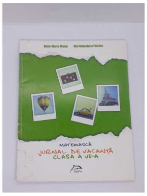 Jurnal de vacanta Matematica Clasa 7