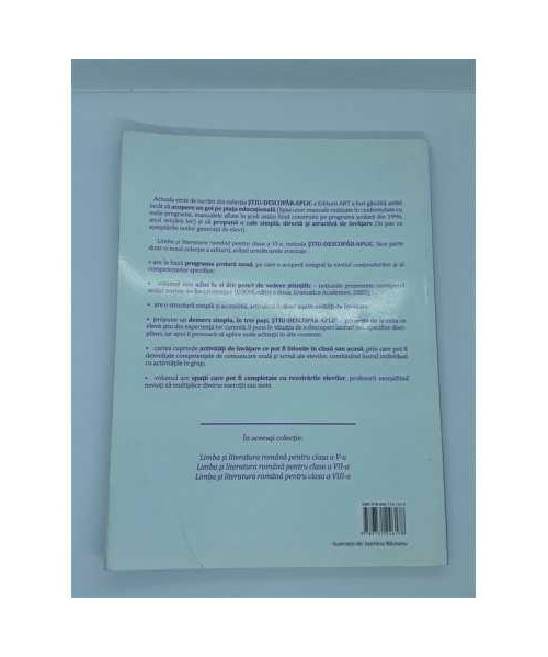 Limba si literatura romana pt clasa a 6-a STIU-DESCOPAR-APLIC