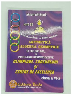 Aritmetica, algebra, geometrie. 10.000.000.000 de probleme