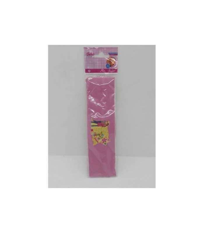 Bentita pentru fetite elastica Barbie cu logo imnul prieteniei
