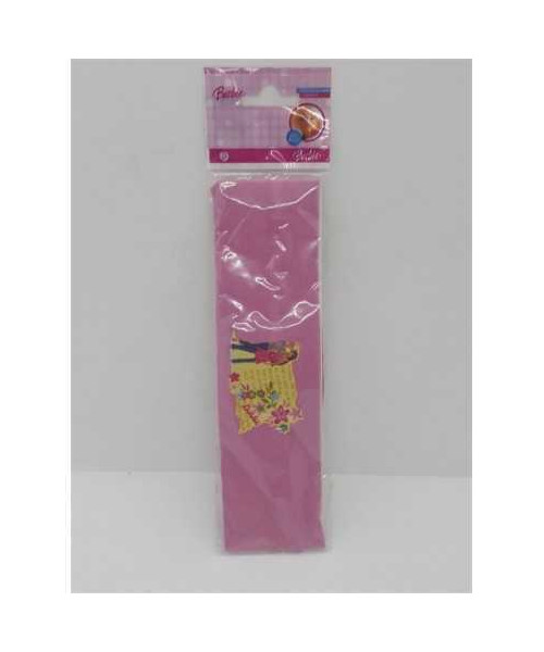 Bentita pentru fetite elastica Barbie cu logo imnul prieteniei
