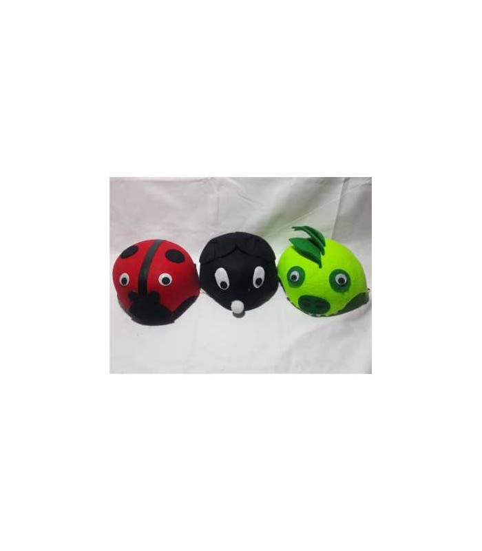 Set 3 masti pentru cap copii diverse animalute
