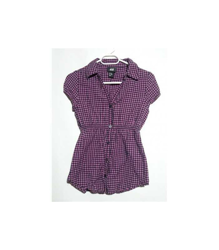 Camasuta pentru vara fetite cu patratele H&M