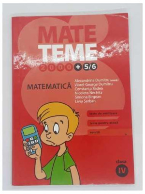 Mate Teme 2000 5 6 Alexandrina Dumitru