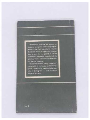 Cetatea de piatra a Carpatilor Mihai Ielenicz Mihail Grigore 2