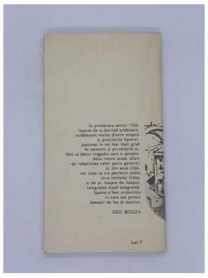 Spania in inima si constiinta mea Geo Bogza 2