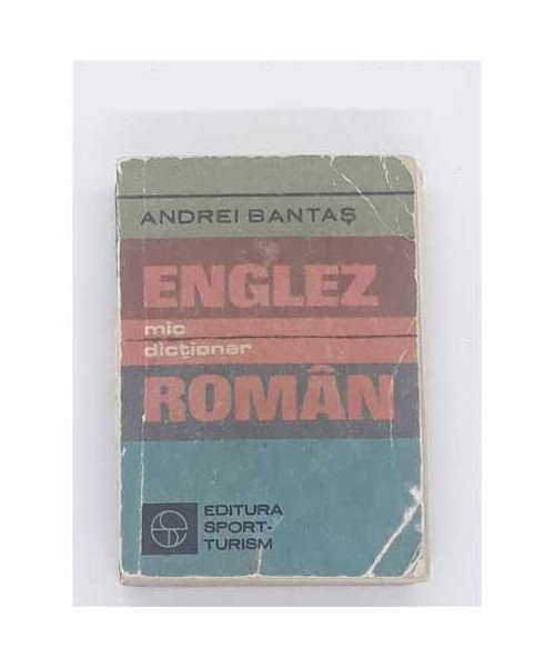Mic dictionar Englez Roman Andrei Bantas