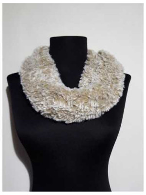 Fular circular dama din blanita sintetica