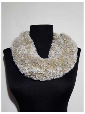 Fular circular dama din blanita sintetica 2