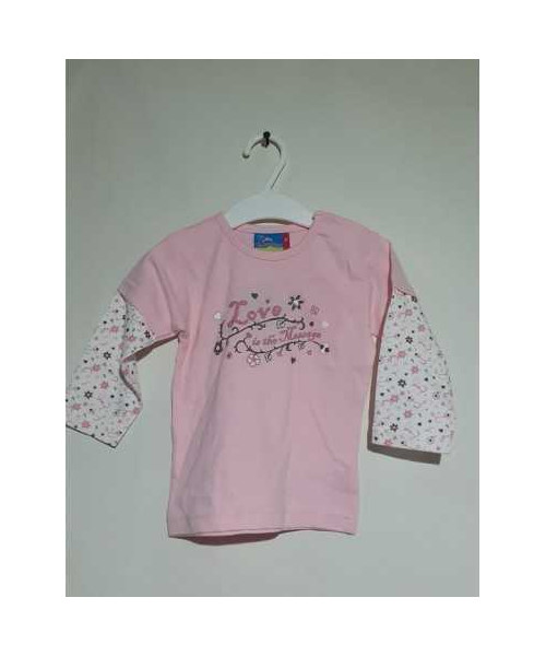 Bluzita pentru fetite cu floricele Topolino