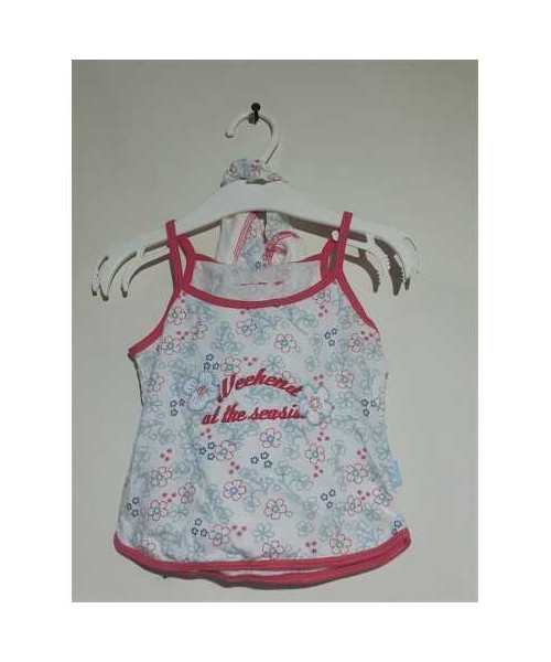 Set pentru fetite maieu si batic Baby Club