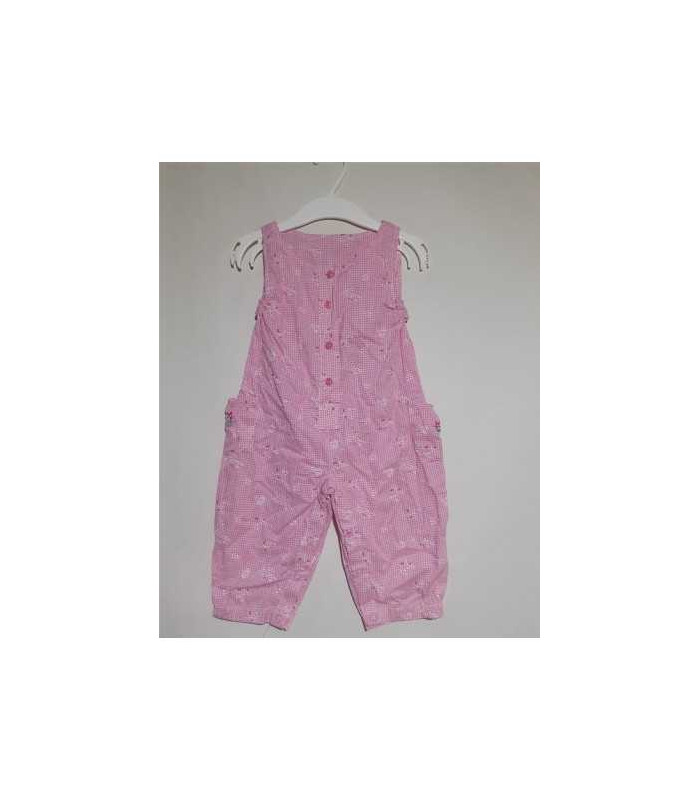 Salopeta pantaloni pentru fetite cu floricele DWW