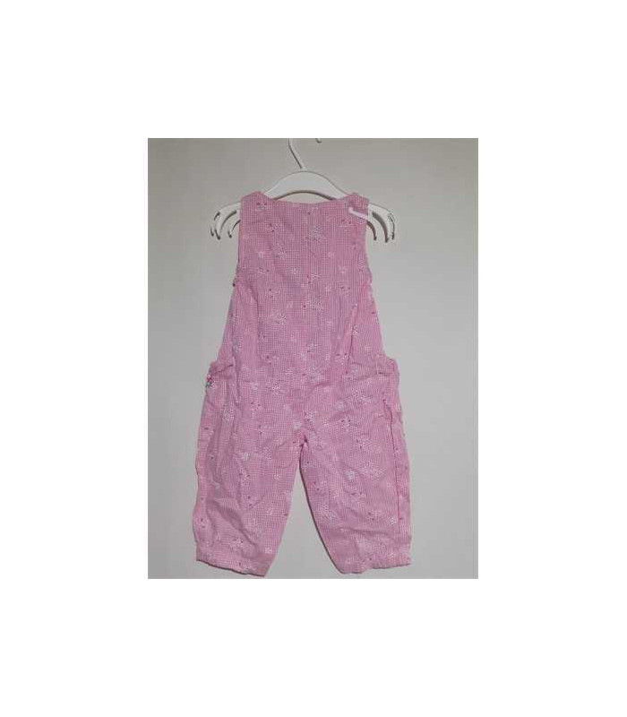 Salopeta pantaloni pentru fetite cu floricele DWW
