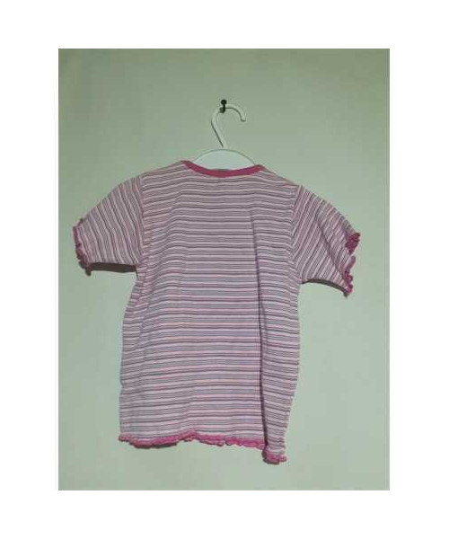 Tricou in dungi pentru fetite Kiki&Moko