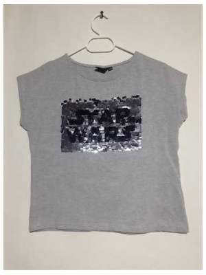 Tricou pentru fetite cu paiete Star Wars