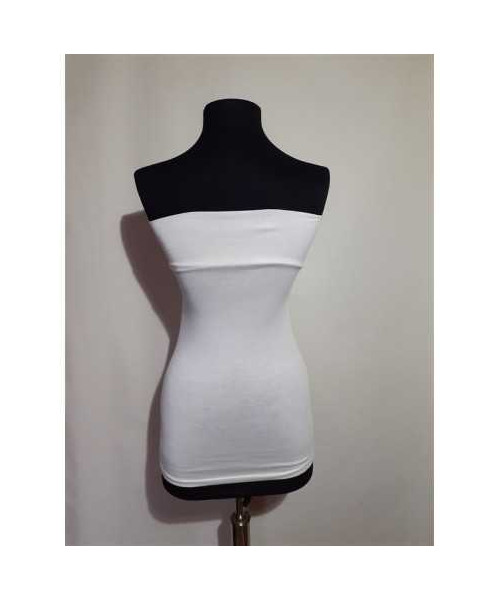 Top dama fara bretele cu imprimeu multicolor