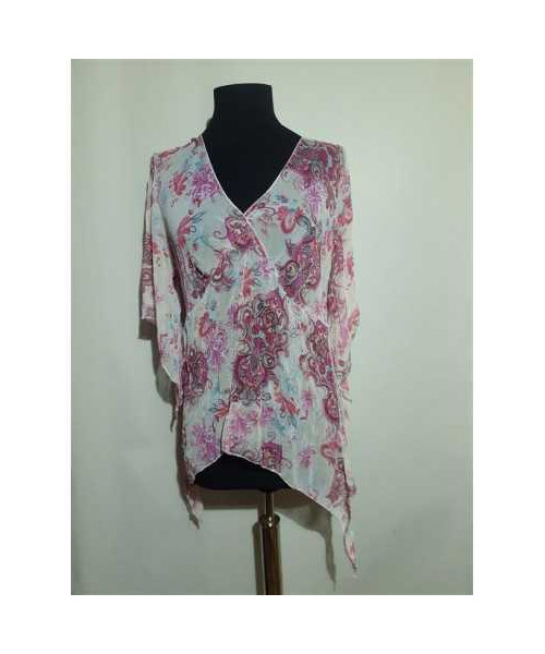 Bluzita transparenta in colturi dama