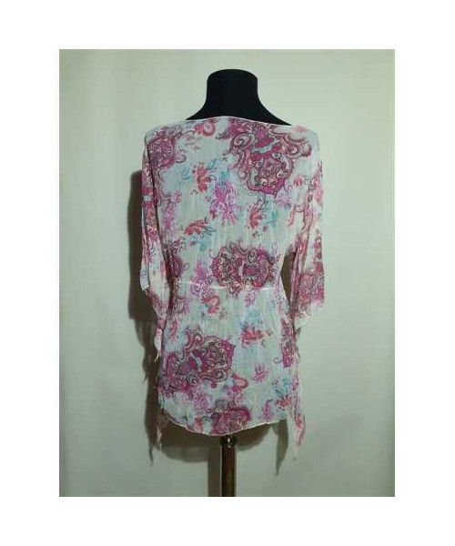 Bluzita transparenta in colturi dama