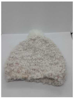 Caciula pentru fete cu paiete roz