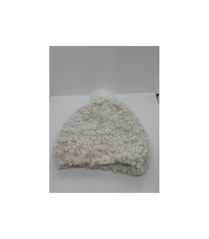 Caciula pentru fete cu paiete roz