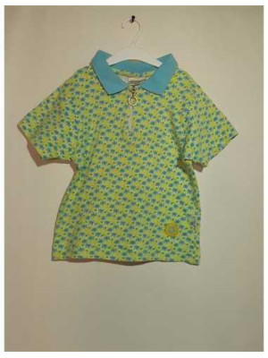 Tricou cu guler pentru copii Vroom&Dreesmann