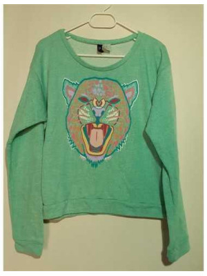 Bluza pentru fete scurta in talie Divided