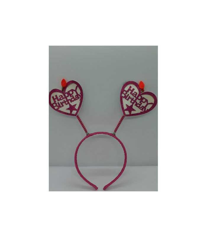 Coronita pentru petreceri, Inimioare Happy Birthday