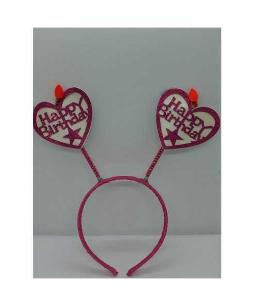 Coronita pentru petreceri, Inimioare Happy Birthday