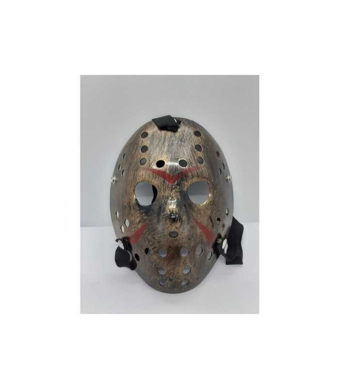 Masca halloween plastic bronz