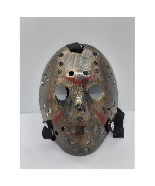 Masca halloween plastic bronz