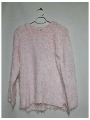 Pulover pufos pentru fete H&M