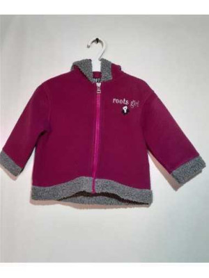 Hanorac cu fermoar pentru copii Roots