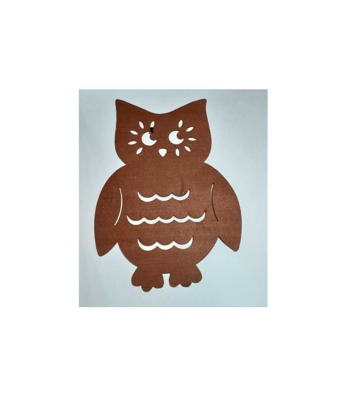 Decoratiune din pasla Bufnita 42 cm