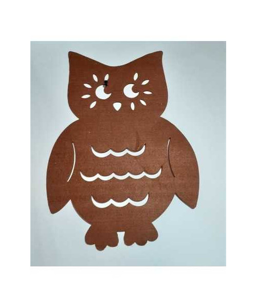 Decoratiune din pasla Bufnita 42 cm