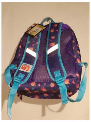 Ghiozdan pentru scoala copii Minions 3D 2