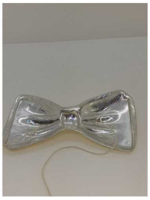 Papion din plastic pentru copii culoare galben 2