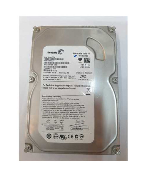 HDD Destop Seagate 160GB SATA 3.5 Hard Drive