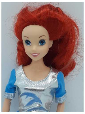 Papusa cu parul lung Mica Sirena Disney