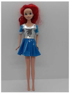 Papusa cu parul lung Mica Sirena Disney 2